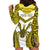 Personalised Niue The Rock Of Polynesia Hoodie Dress Peniamina Gospel Day Yellow Version