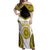 Personalised Niue The Rock Of Polynesia Off Shoulder Maxi Dress Peniamina Gospel Day Yellow Version