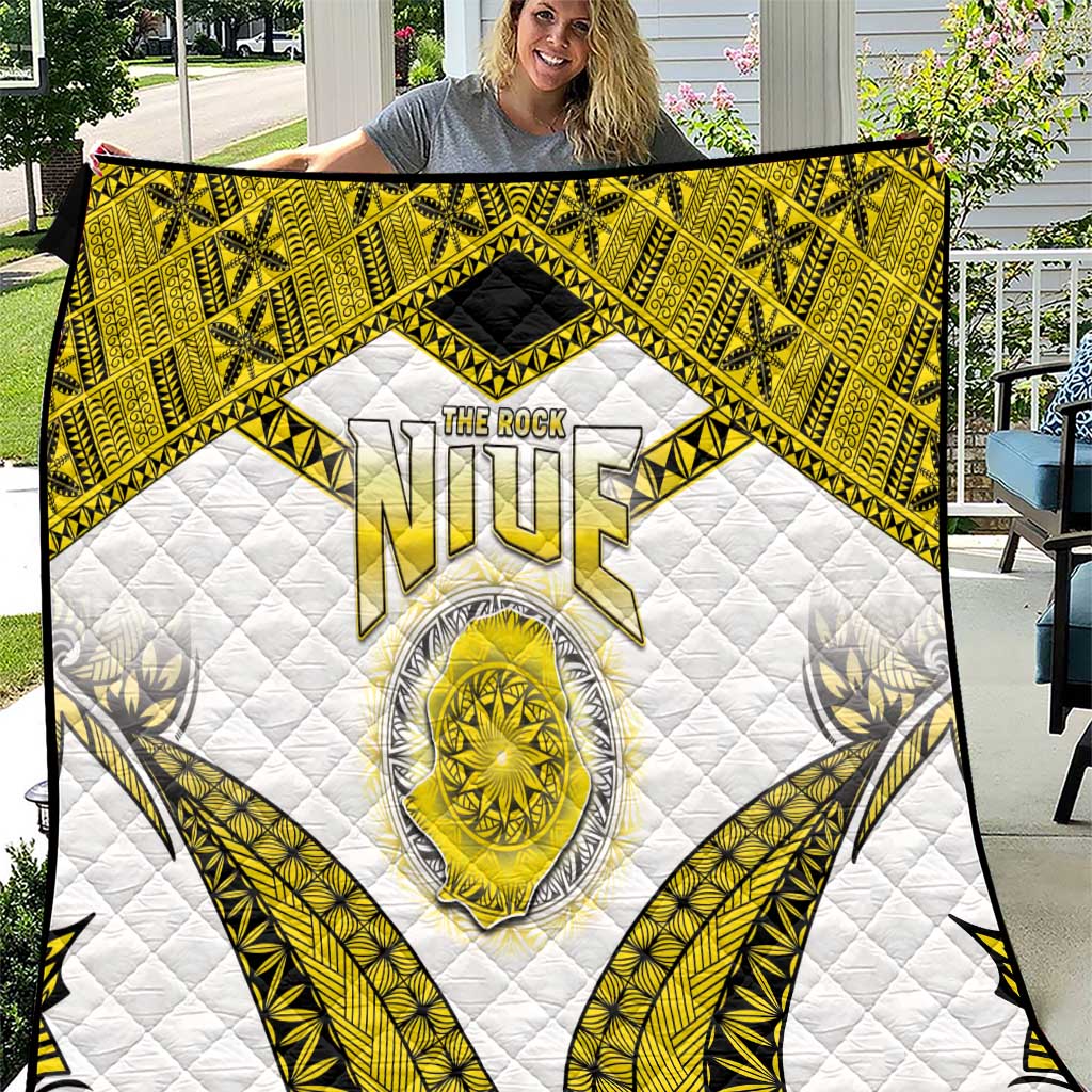 Niue The Rock Of Polynesia Quilt Peniamina Gospel Day Yellow Version