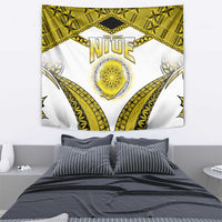 Niue The Rock Of Polynesia Tapestry Peniamina Gospel Day Yellow Version LT05 - Polynesian Pride