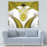 Niue The Rock Of Polynesia Tapestry Peniamina Gospel Day Yellow Version LT05 - Polynesian Pride