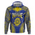 Personalised Niue The Rock Of Polynesia Hoodie Peniamina Gospel Day Blue Version