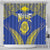 Niue The Rock Of Polynesia Shower Curtain Peniamina Gospel Day Blue Version