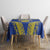 Niue The Rock Of Polynesia Tablecloth Peniamina Gospel Day Blue Version