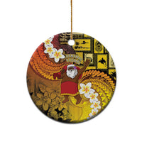 Papua New Guinea Retro Christmas Ceramic Ornament Hamamas Krismas LT05 - Polynesian Pride