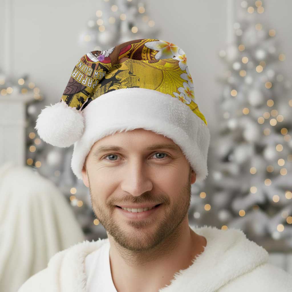 Papua New Guinea Retro Christmas Santa Hat Hamamas Krismas LT05 - Polynesian Pride