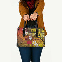Papua New Guinea Retro Christmas Leather Bag Hamamas Krismas LT05 - Polynesian Pride