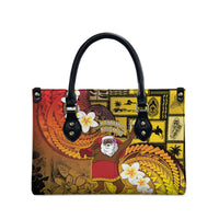 Papua New Guinea Retro Christmas Leather Bag Hamamas Krismas LT05 - Polynesian Pride