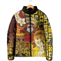 Papua New Guinea Retro Christmas Padded Jacket Hamamas Krismas LT05 - Polynesian Pride
