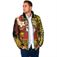 Papua New Guinea Retro Christmas Padded Jacket Hamamas Krismas LT05 - Polynesian Pride