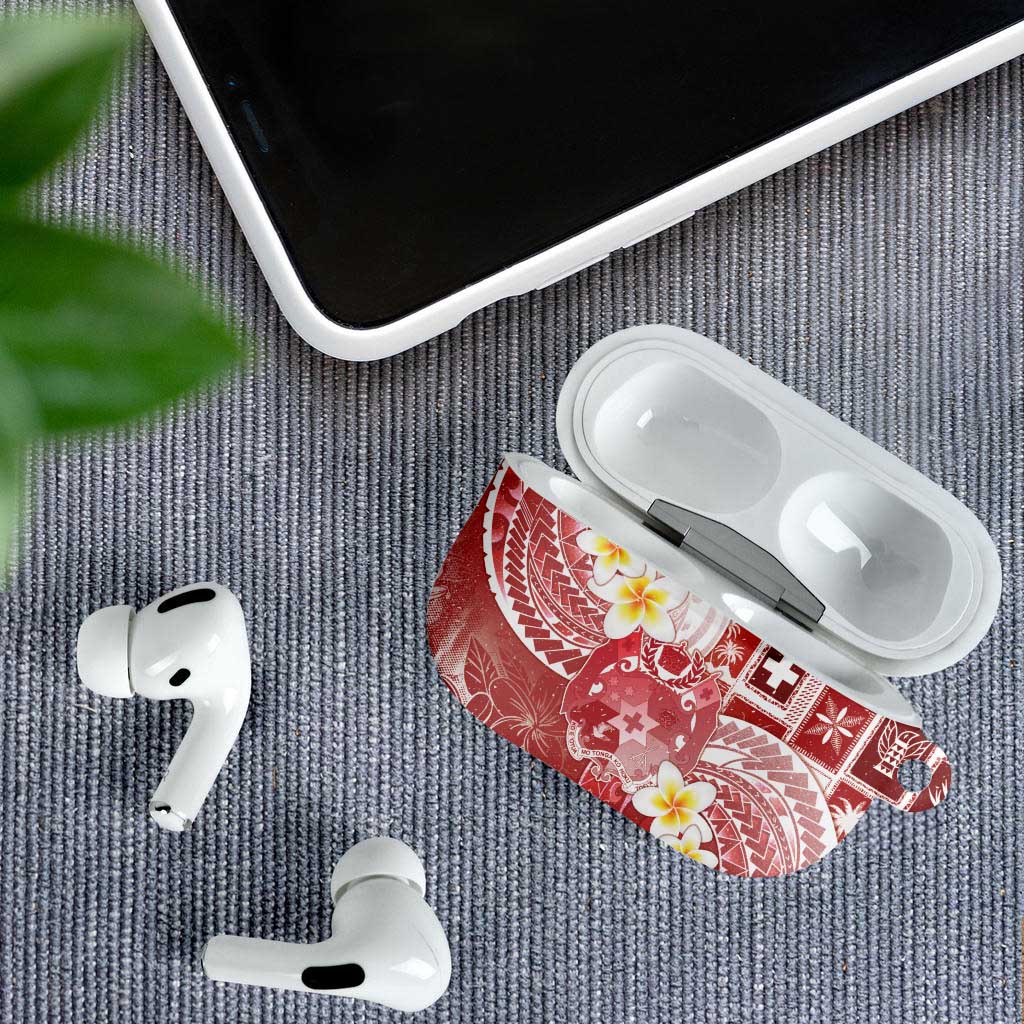 Tonga Christmas AirPods Case Kilisimasi Fiefia Retro Style Red LT05 - Polynesian Pride