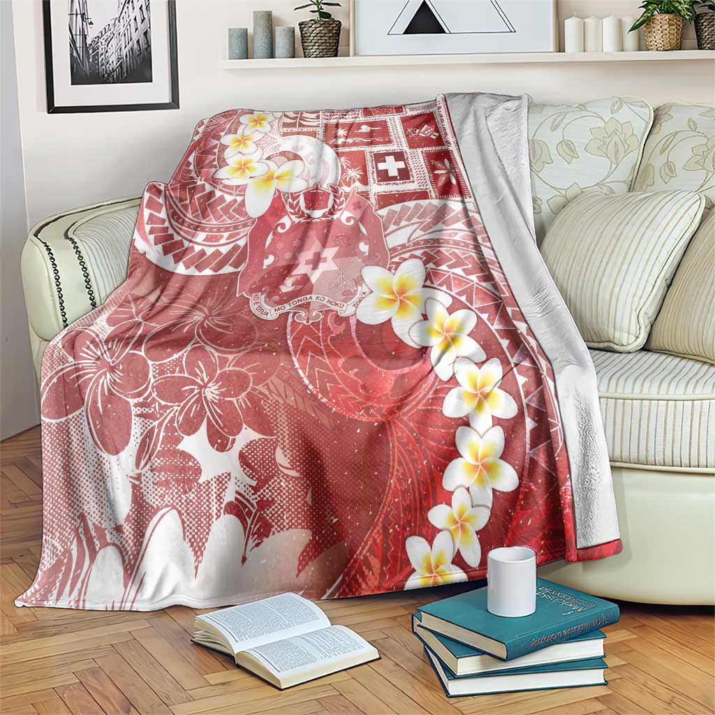 Tonga Christmas Blanket Kilisimasi Fiefia Retro Style Red LT05 Red - Polynesian Pride