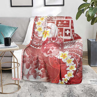 Tonga Christmas Blanket Kilisimasi Fiefia Retro Style Red LT05 - Polynesian Pride
