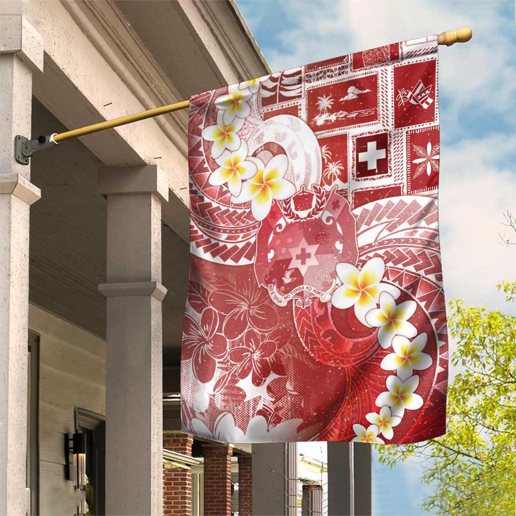 Tonga Christmas Garden Flag Kilisimasi Fiefia Retro Style Red LT05 House Flag Red - Polynesian Pride