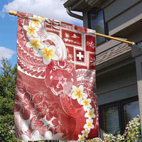 Tonga Christmas Garden Flag Kilisimasi Fiefia Retro Style Red LT05 - Polynesian Pride