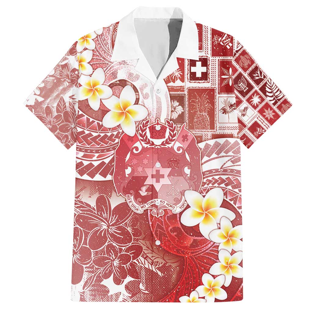 Tonga Christmas Hawaiian Shirt Kilisimasi Fiefia Retro Style Red LT05 Red - Polynesian Pride
