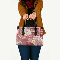 Tonga Christmas Leather Bag Kilisimasi Fiefia Retro Style Red LT05 - Polynesian Pride