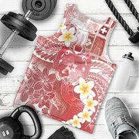 Tonga Christmas Men Tank Top Kilisimasi Fiefia Retro Style Red LT05 - Polynesian Pride