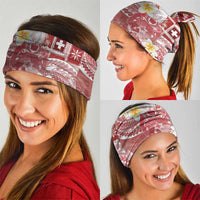 Tonga Christmas Neck Gaiter Kilisimasi Fiefia Retro Style Red LT05 - Polynesian Pride