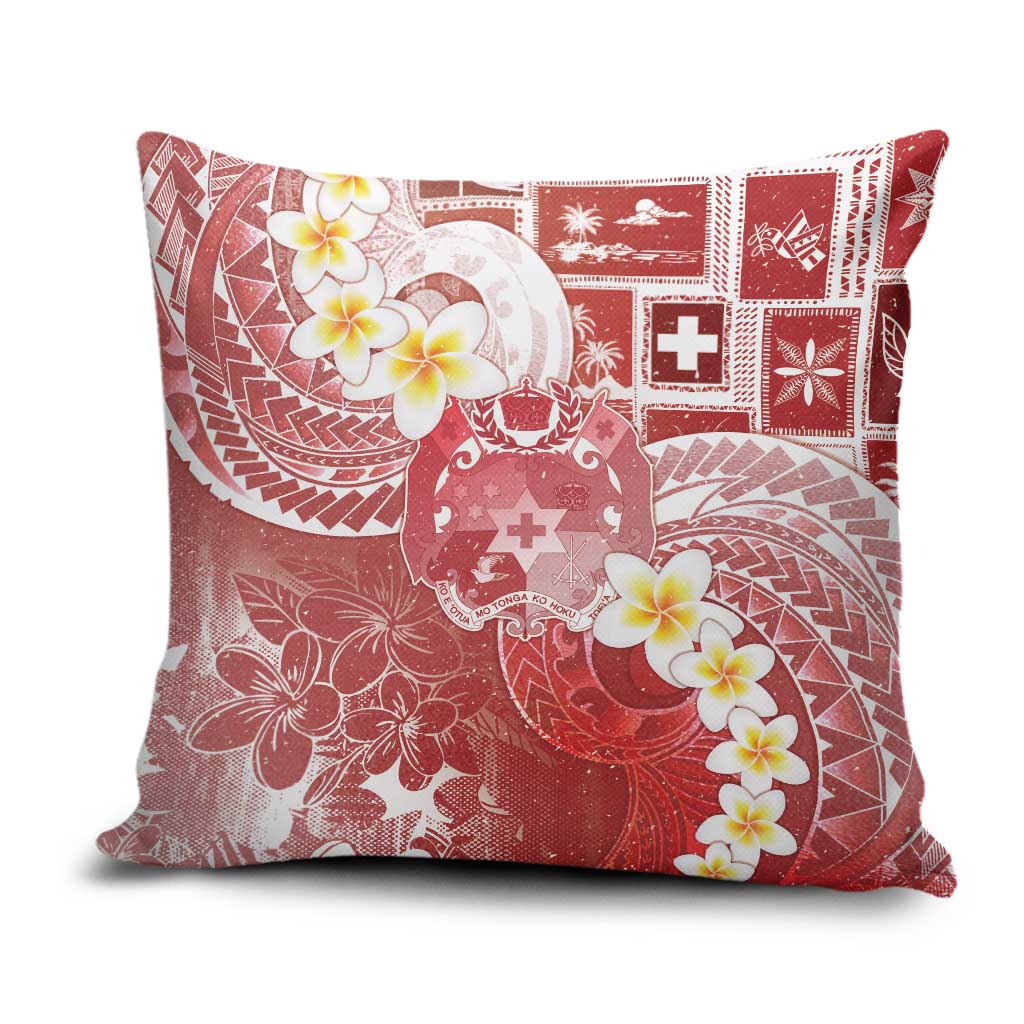 Tonga Christmas Pillow Cover Kilisimasi Fiefia Retro Style Red LT05 Red - Polynesian Pride