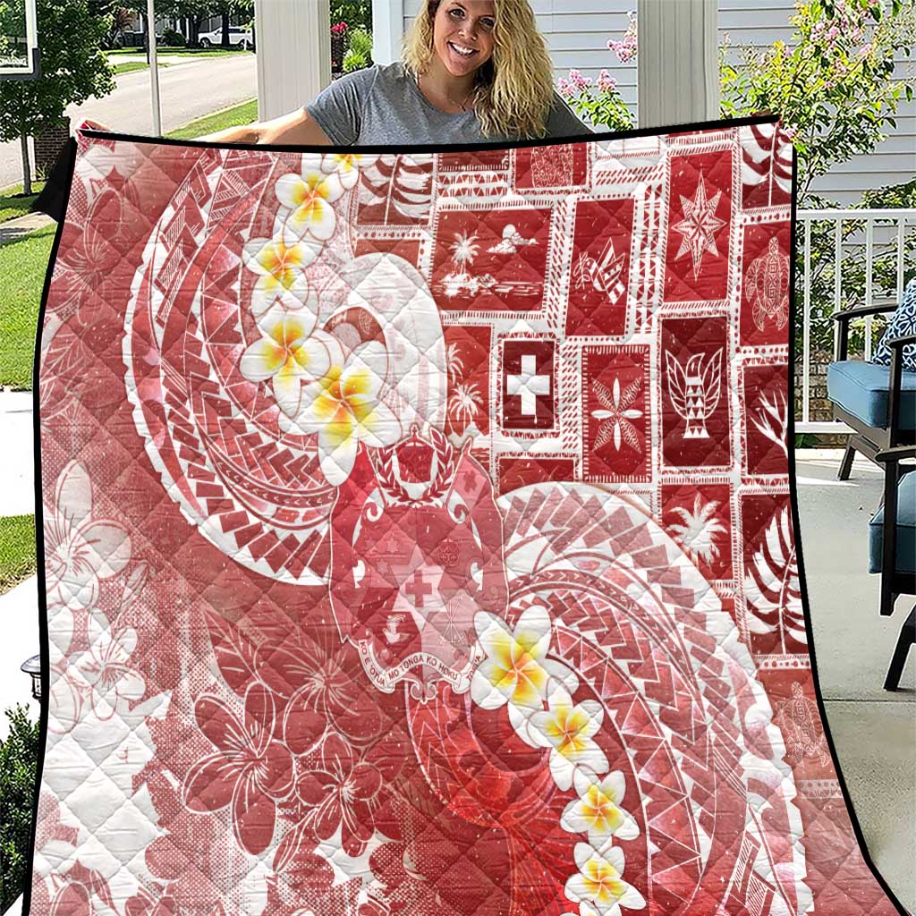 Tonga Christmas Quilt Kilisimasi Fiefia Retro Style Red LT05 Red - Polynesian Pride