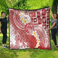 Tonga Christmas Quilt Kilisimasi Fiefia Retro Style Red LT05 - Polynesian Pride