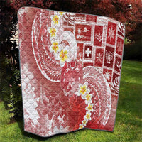 Tonga Christmas Quilt Kilisimasi Fiefia Retro Style Red LT05 - Polynesian Pride