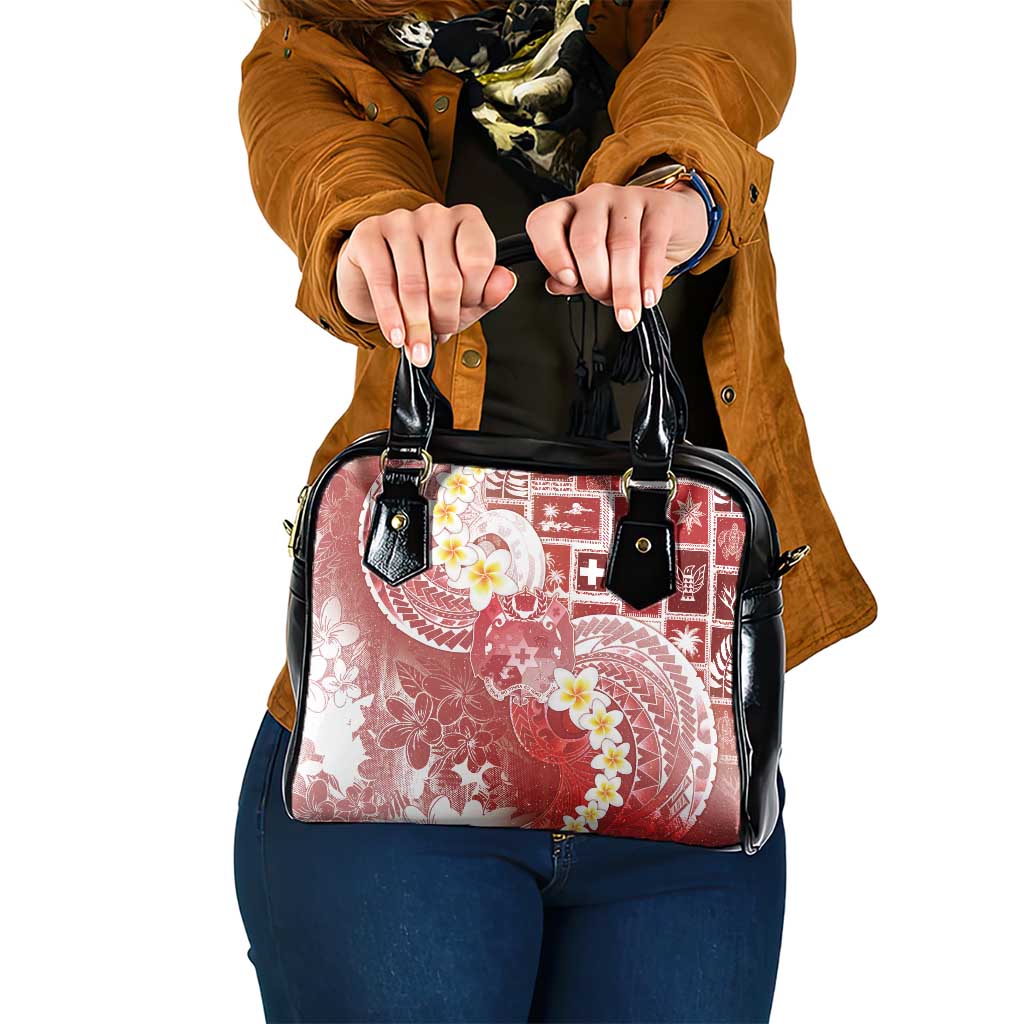 Tonga Christmas Shoulder Handbag Kilisimasi Fiefia Retro Style Red LT05 One Size Red - Polynesian Pride