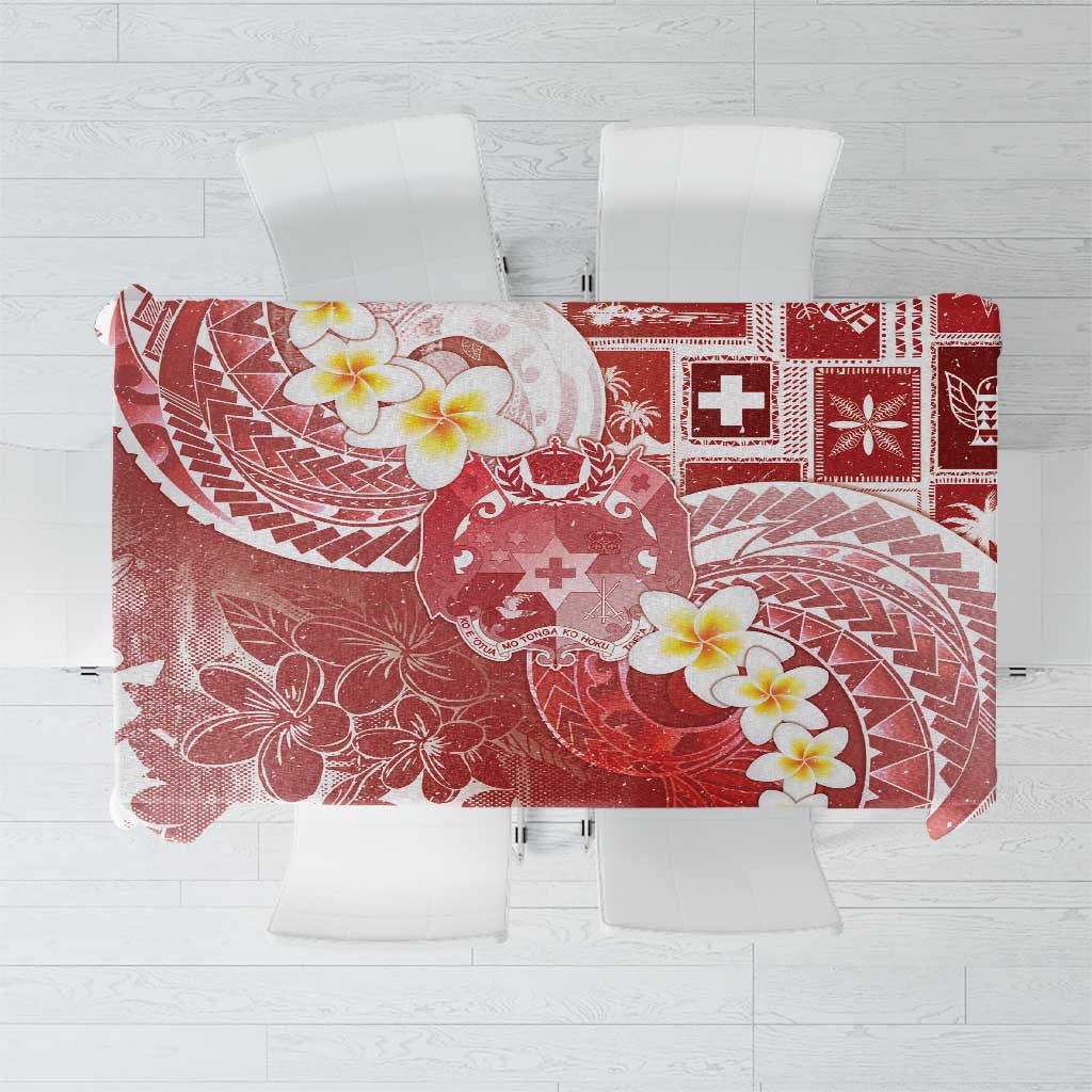 Tonga Christmas Tablecloth Kilisimasi Fiefia Retro Style Red LT05 Red - Polynesian Pride