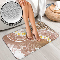 Tonga Christmas Bathroom Set Kilisimasi Fiefia Retro Style Brown LT05 - Polynesian Pride