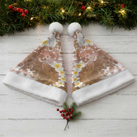 Tonga Christmas Santa Hat Kilisimasi Fiefia Retro Style Brown LT05 - Polynesian Pride