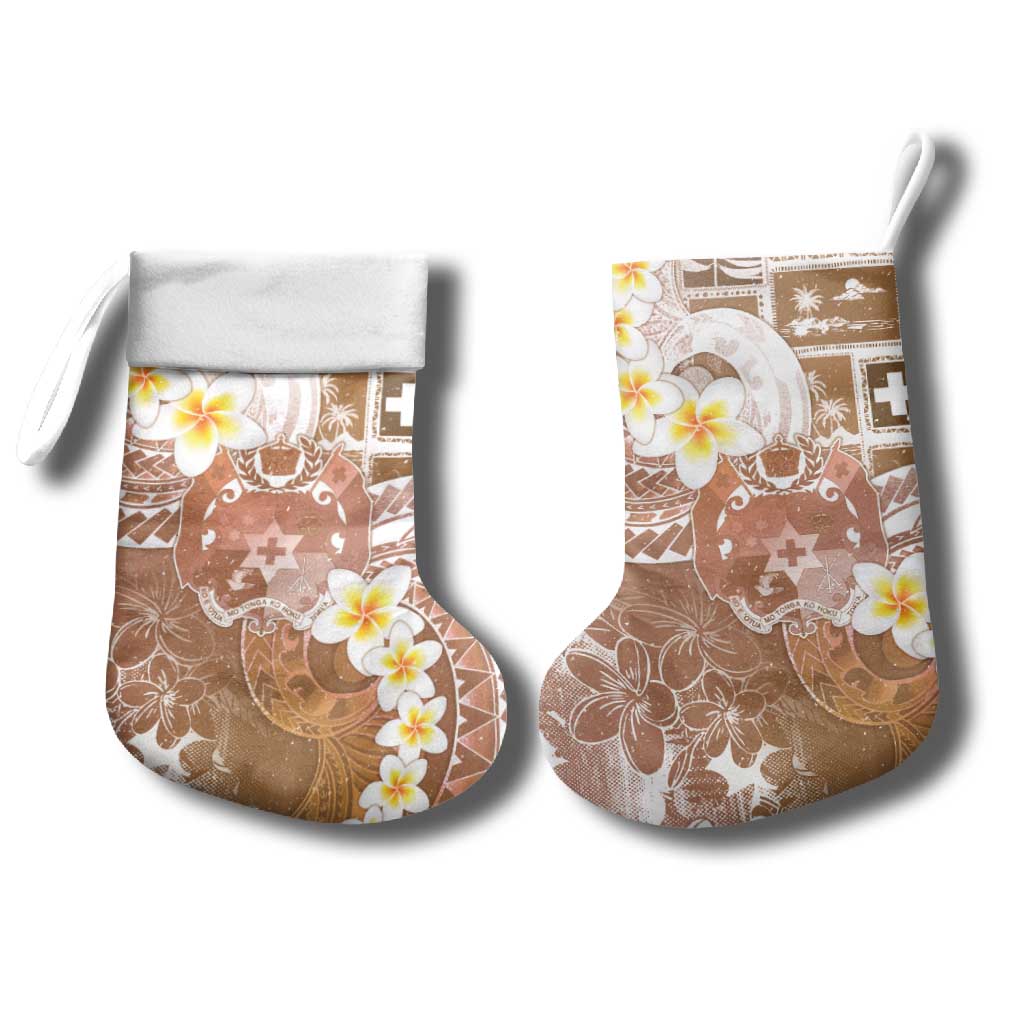 Tonga Christmas Stocking Kilisimasi Fiefia Retro Style Brown LT05 - Polynesian Pride