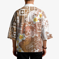 Tonga Christmas Kimono Kilisimasi Fiefia Retro Style Brown LT05 - Polynesian Pride