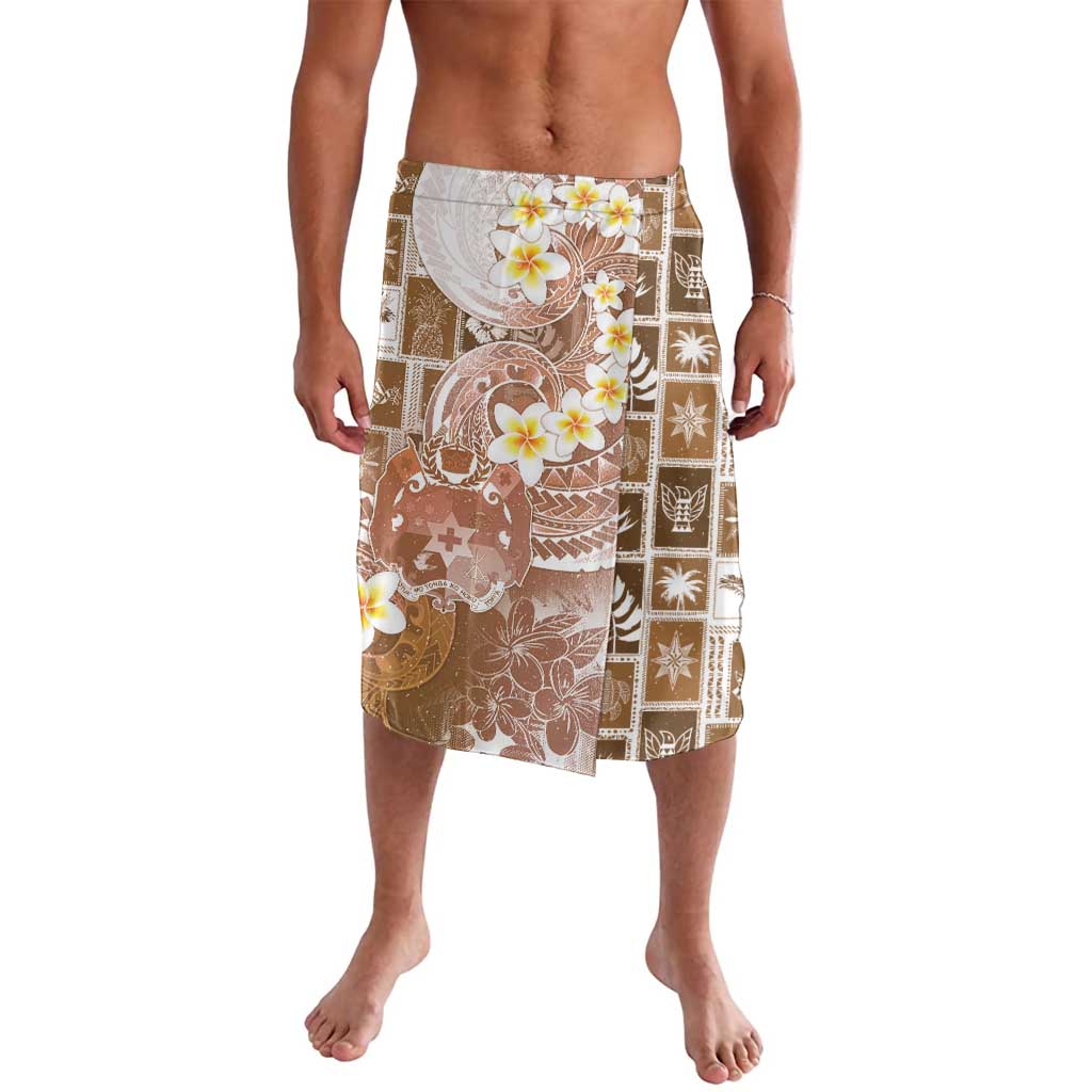 Tonga Christmas Lavalava Kilisimasi Fiefia Retro Style Brown LT05 Brown - Polynesian Pride