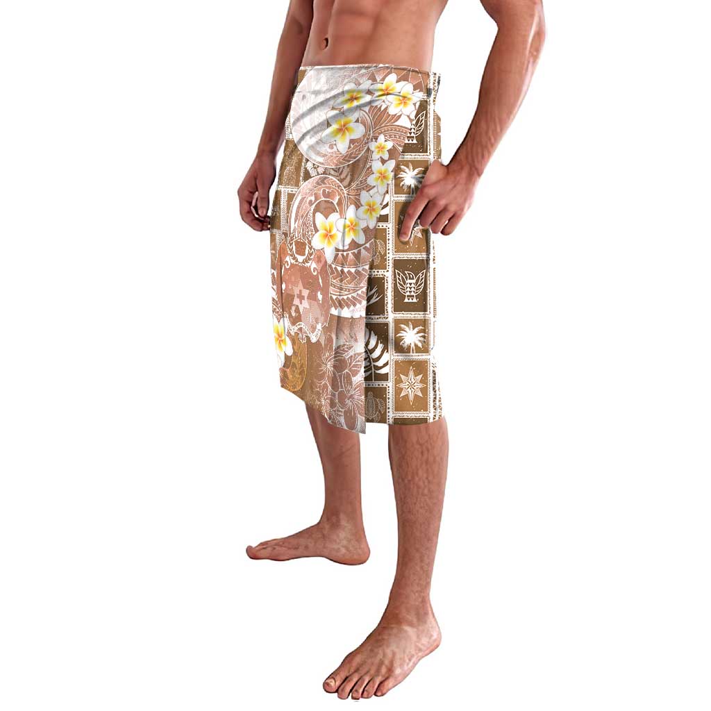 Tonga Christmas Lavalava Kilisimasi Fiefia Retro Style Brown LT05 - Polynesian Pride