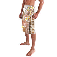 Tonga Christmas Lavalava Kilisimasi Fiefia Retro Style Brown LT05 - Polynesian Pride