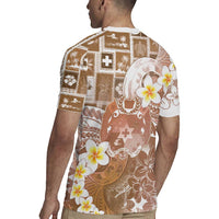 Tonga Christmas Rugby Jersey Kilisimasi Fiefia Retro Style Brown LT05 - Polynesian Pride