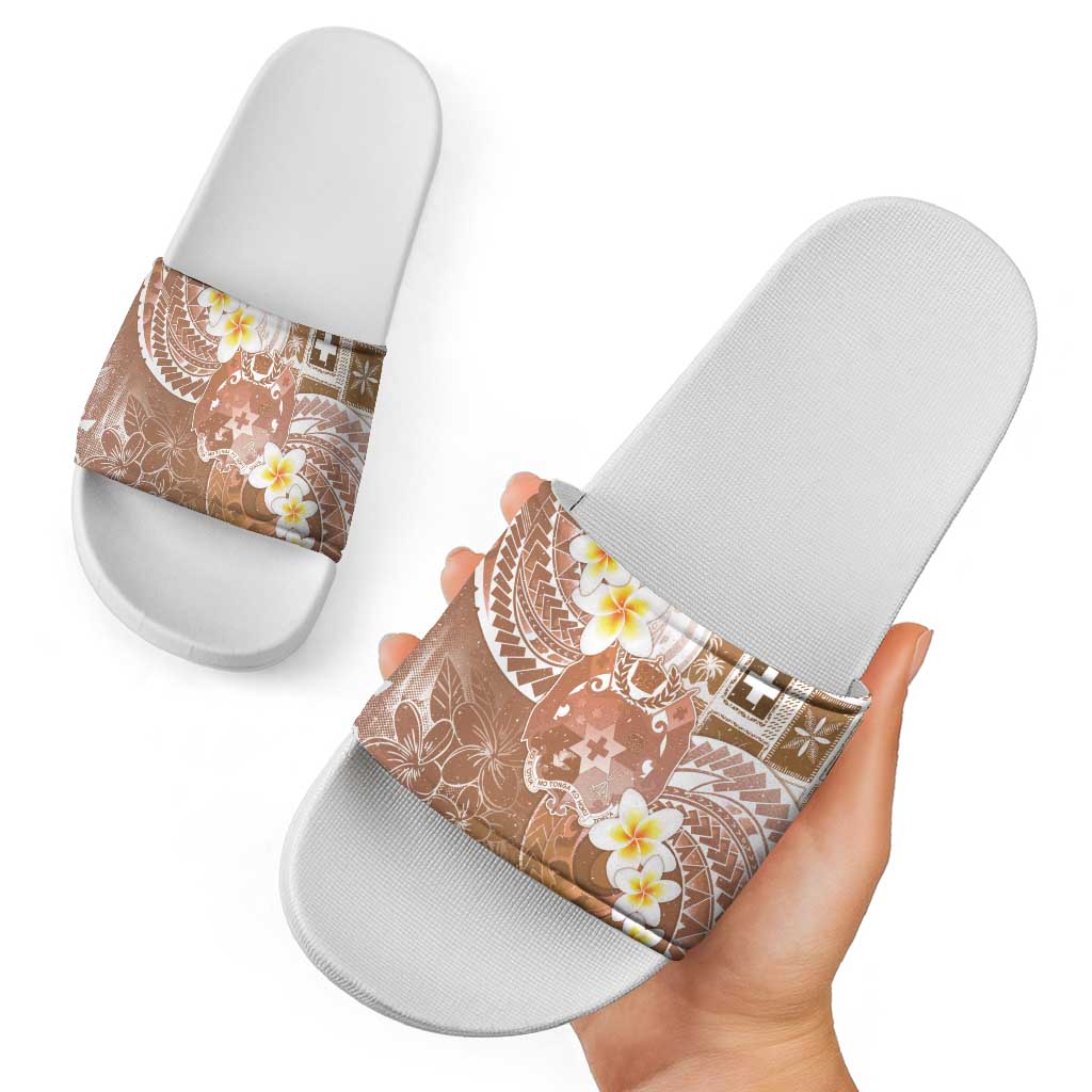 Tonga Christmas Slide Sandals Kilisimasi Fiefia Retro Style Brown LT05 - Polynesian Pride