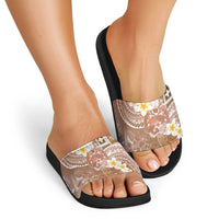 Tonga Christmas Slide Sandals Kilisimasi Fiefia Retro Style Brown LT05 - Polynesian Pride