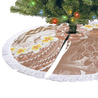 Tonga Christmas Tree Skirt Kilisimasi Fiefia Retro Style Brown LT05 - Polynesian Pride