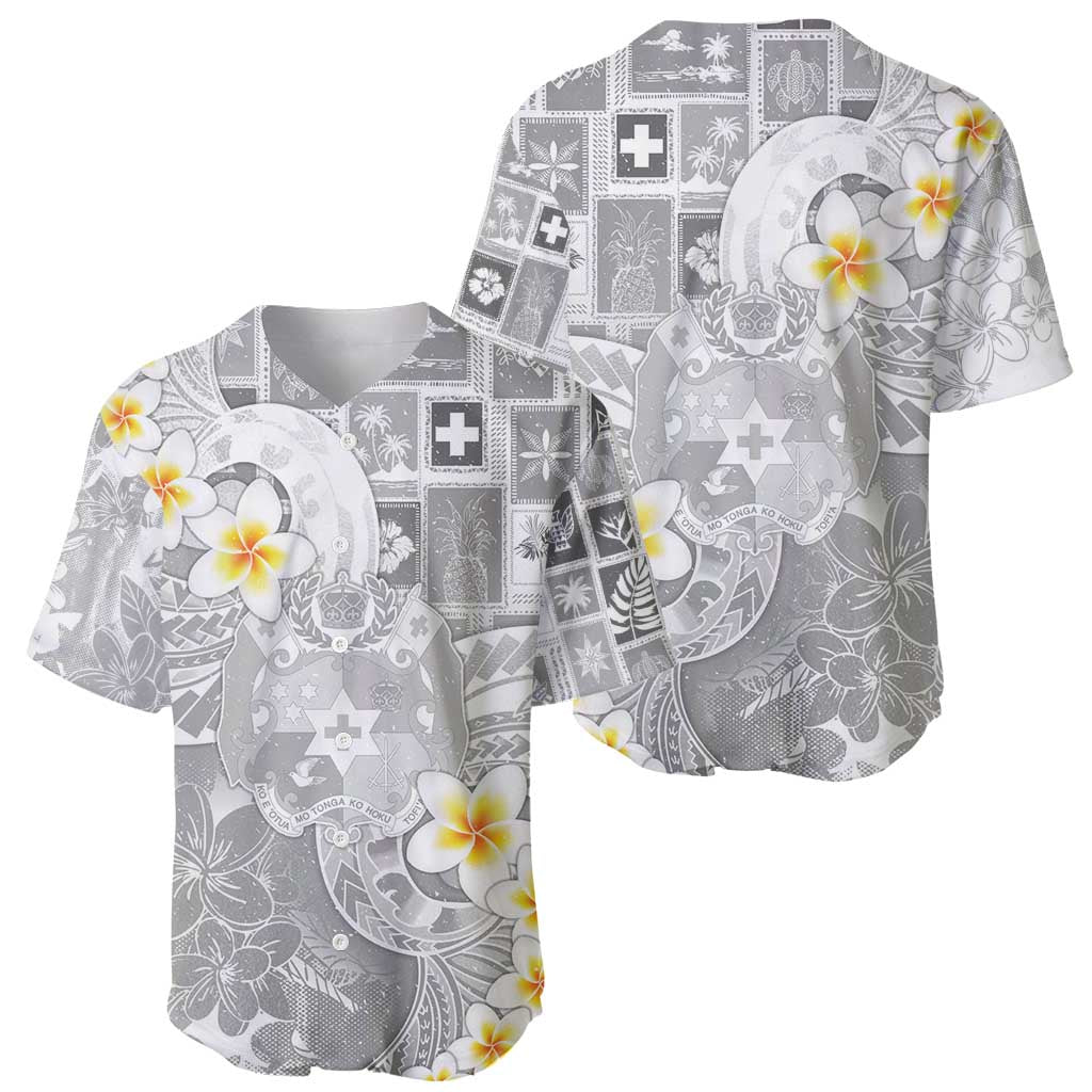 Tonga Christmas Baseball Jersey Kilisimasi Fiefia Retro Style White LT05 - Polynesian Pride