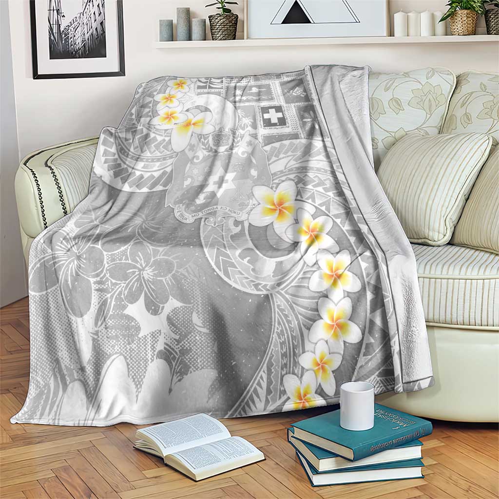 Tonga Christmas Blanket Kilisimasi Fiefia Retro Style White LT05 White - Polynesian Pride