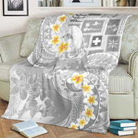 Tonga Christmas Blanket Kilisimasi Fiefia Retro Style White LT05 - Polynesian Pride