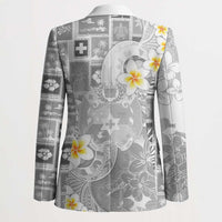 Tonga Christmas Blazer Kilisimasi Fiefia Retro Style White LT05 - Polynesian Pride