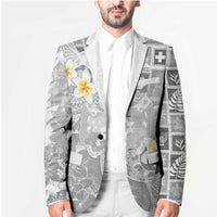 Tonga Christmas Blazer Kilisimasi Fiefia Retro Style White LT05 - Polynesian Pride