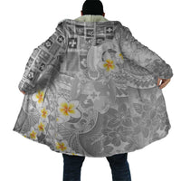 Tonga Christmas Cloak Kilisimasi Fiefia Retro Style White LT05 - Polynesian Pride