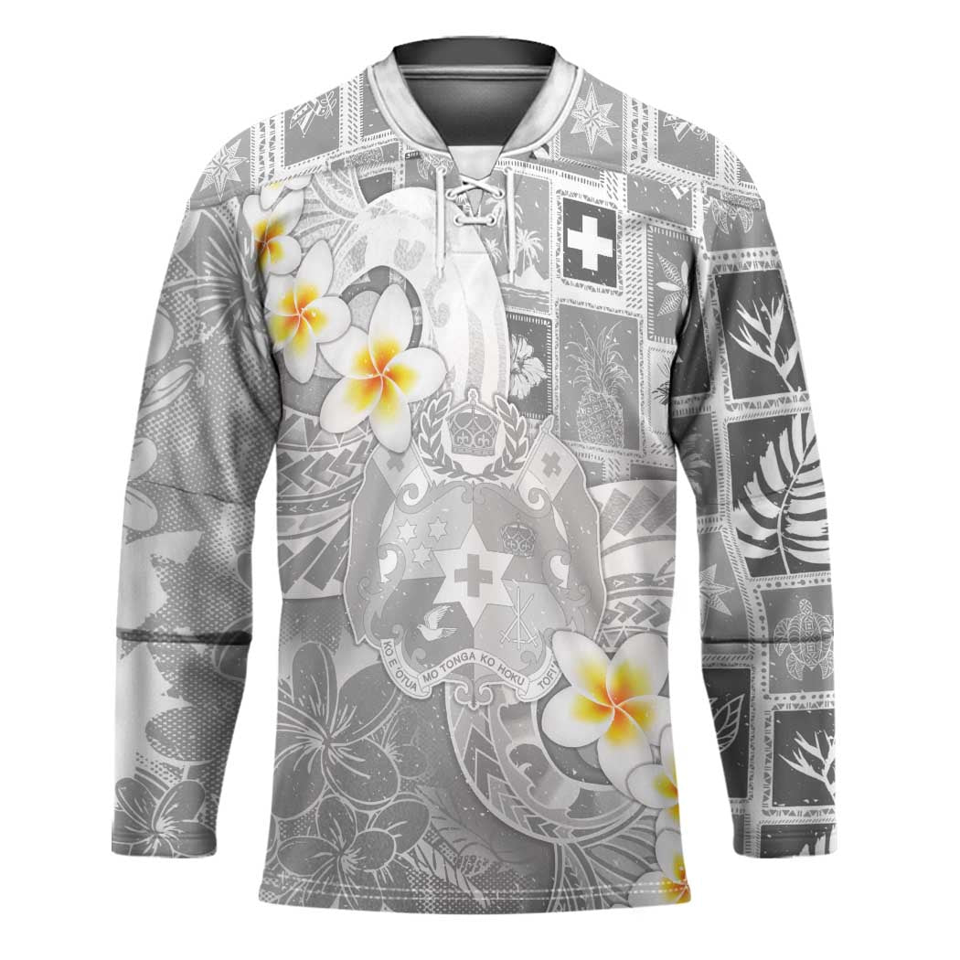 Tonga Christmas Hockey Jersey Kilisimasi Fiefia Retro Style White LT05 Unisex White - Polynesian Pride