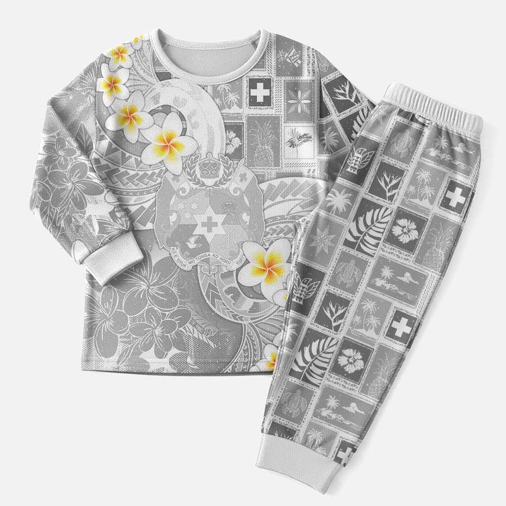 Tonga Christmas Pajama Set Kilisimasi Fiefia Retro Style White LT05 Men White - Polynesian Pride