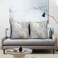 Tonga Christmas Pillow Cover Kilisimasi Fiefia Retro Style White LT05 - Polynesian Pride