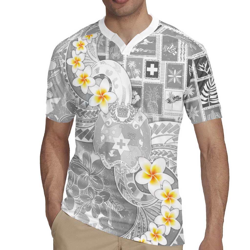 Tonga Christmas Rugby Jersey Kilisimasi Fiefia Retro Style White LT05 - Polynesian Pride